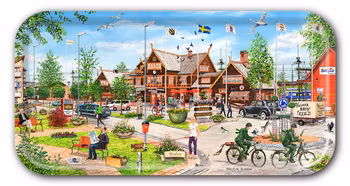 Bricka Boden 43 x22 cm