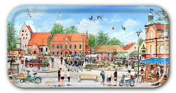 Bricka Simrishamn 43 x 22 cm