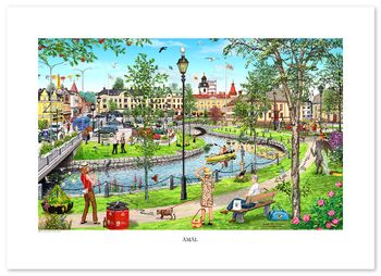 Poster Åmål 70 x 50 cm
