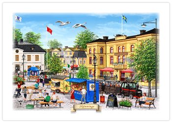 Tallriksunderlägg  Skänninge Höger