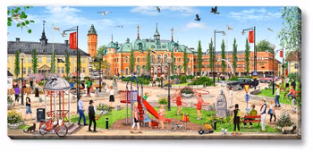 Canvas Haparanda 112 x 50 x 2,5 cm.