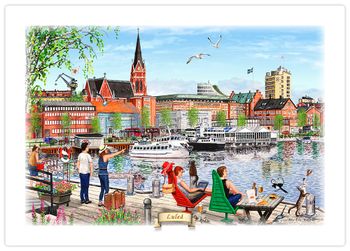 Tallriksunderlägg  Luleå Vänster