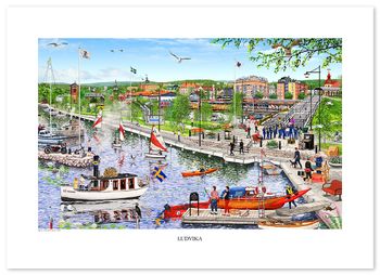Poster Ludvika 70 x 50 cm