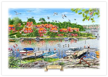 Tallriksunderlägg Karlskrona Brändaholm