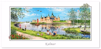Vykort Kalmar Slott