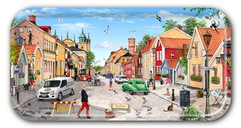Bricka Kalmar Norra Långgatan 43 x22 cm