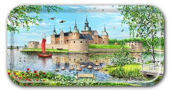 Bricka Kalmar Slott 43 x22 cm