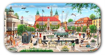 Bricka Borås 43 x22 cm