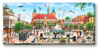 Canvas Borås 64 x 29 x 2 cm.