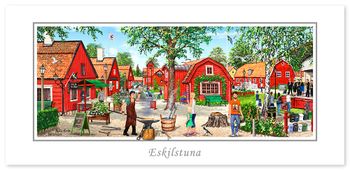 Vykort Eskilstuna Rademachersmedjorna