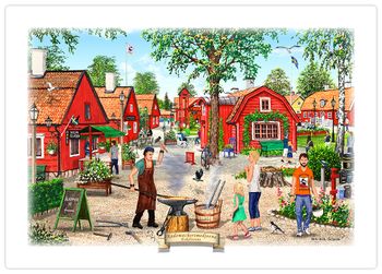 Tallriksunderlägg  Eskilstuna Rademachersmedjorna