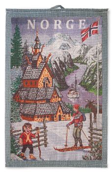 Handduk  Norge 35 x 50 cm
