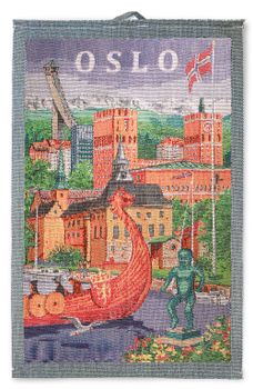 Handduk  Norge Oslo 35 x 50 cm