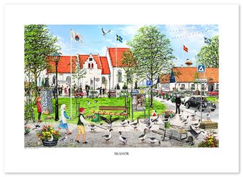 Poster Skanör 70 x 50 cm