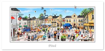 Vykort Piteå