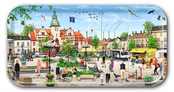 Bricka Karlshamn 43 x 22 cm