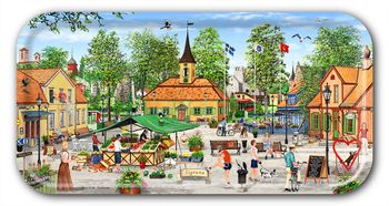 Bricka Sigtuna 43 x 22 cm