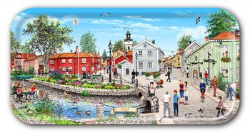 Bricka Eksjö 43 x 22 cm