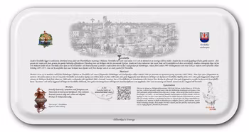 Bricka Torshälla 43 x 22 cm