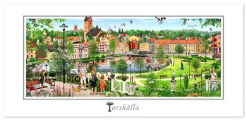 Vykort Torshälla