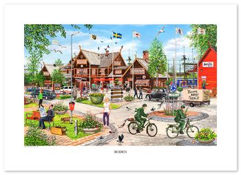 Poster Boden 70 x 50 cm