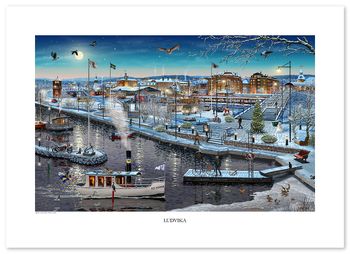 Poster Vinter Ludvika 70 x 50 cm