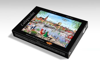 Luleåpussel  68 x 48 cm. 1000 bitar