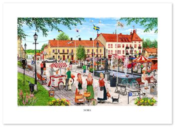 Poster Nora 70 x 50 cm