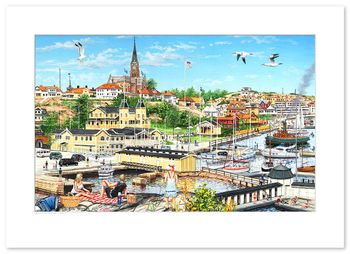 Poster Lysekil 70 x 50 cm