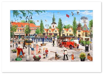 Poster Tidaholm 70 x 50 cm