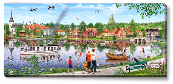 Canvas Lindesberg 112 x 50 x 2,5 cm.