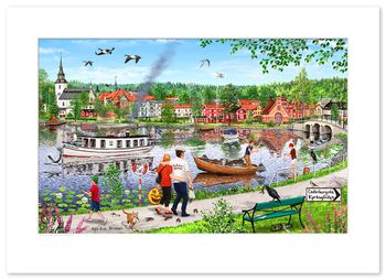 Poster Lindesberg 70 x 50 cm