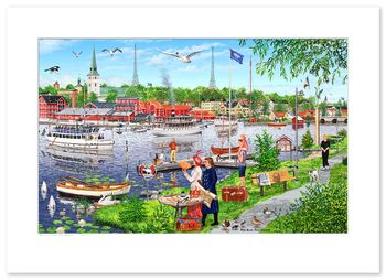 Poster Motala 70 x 50 cm