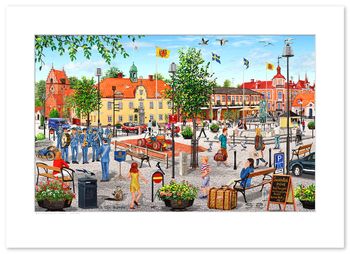 Poster Sölvesborg 70 x 50 cm