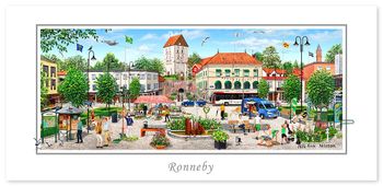 Vykort Ronneby