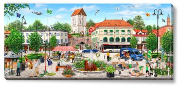 Canvas Ronneby 112 x 50 x 2,5 cm.