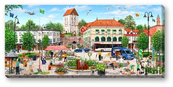 Canvas Ronneby 64 x 29 x 2 cm.