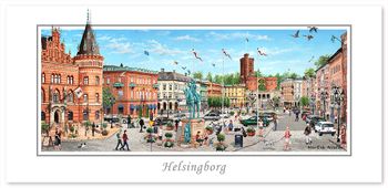 Vykort Helsingborg