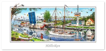 Vykort Höllviken