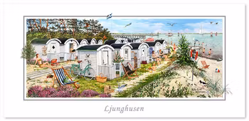 Vykort Ljunghusen