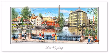 Vykort Norrköping Strykjärnet