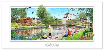 Vykort Nyköping