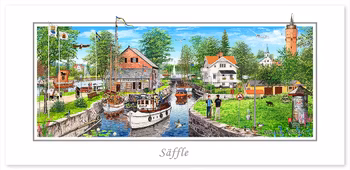 Vykort Säffle