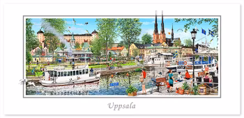 Vykort Uppsala