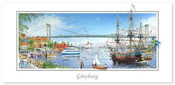 Vykort Göteborg Klippan