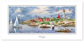 Vykort Göteborg Vinga