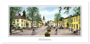 Vykort Hedemora Rådhus