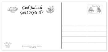 Julkort Laholmsbukten