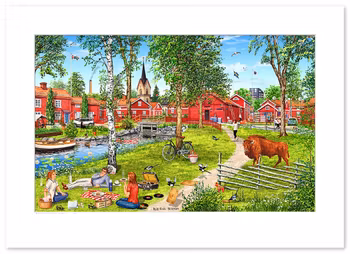 Poster Avesta 70 x 50 cm