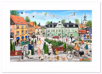 Poster Hedemora 70 x 50 cm